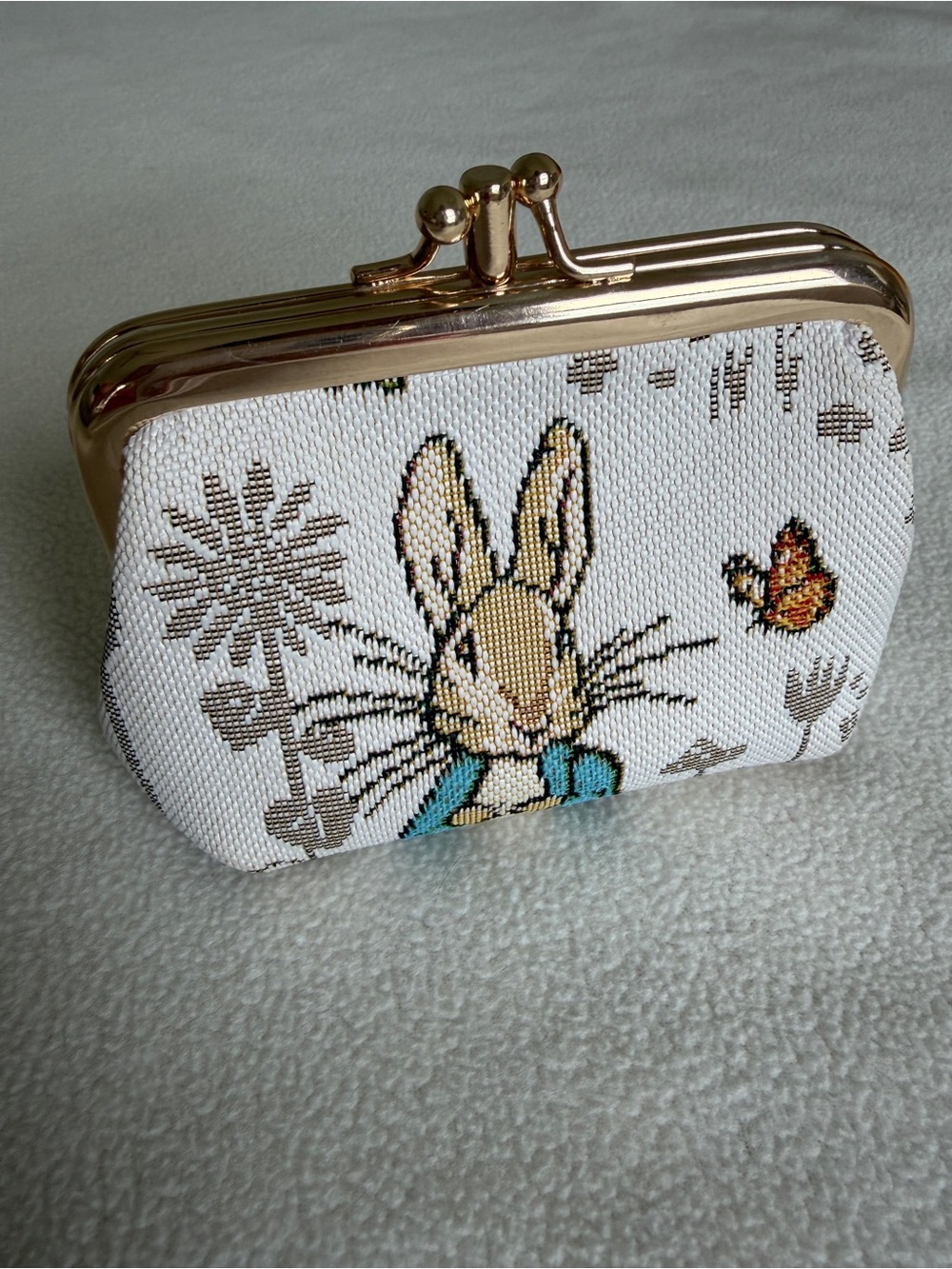Signare Peter rabbit carpet bag, coin purse
